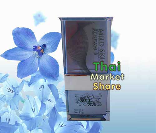 รูปภาพของ MCL MILD SKIN RENEWAL 8 (15ml.) เจลปรับสภาพผิวสูตรสำหรับผิวแห้ง-ผิวธรรมดา (สีฟ้า)